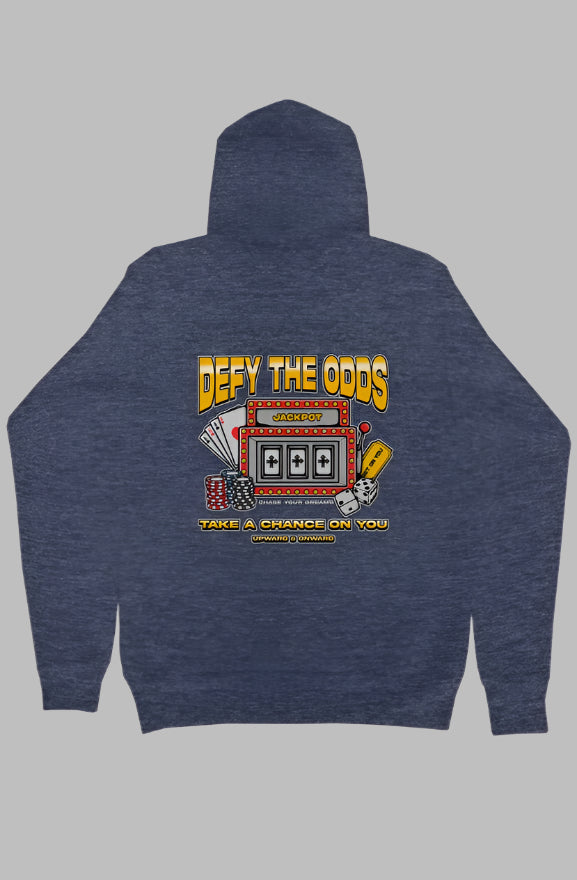 DEFY THE ODDS Upward & Onward Gym Hoodie