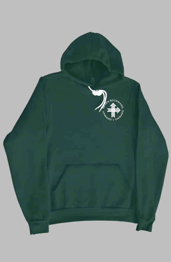 RISE FROM THE ASHES Upward & Onward Gym Hoodie