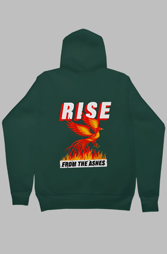 RISE FROM THE ASHES Upward & Onward Gym Hoodie