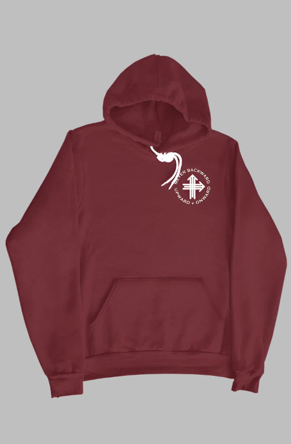 RISE FROM THE ASHES Upward & Onward Gym Hoodie