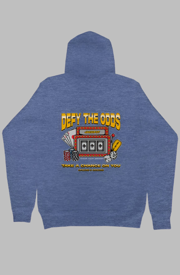 DEFY THE ODDS Upward & Onward Gym Hoodie