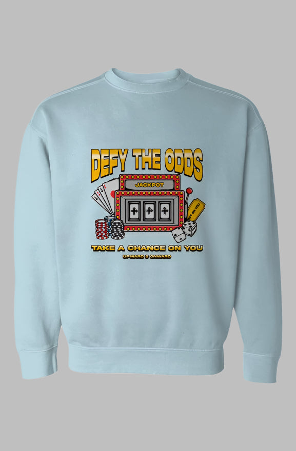 DEFY THE ODDS Upward & Onward Gym Sweatshirt