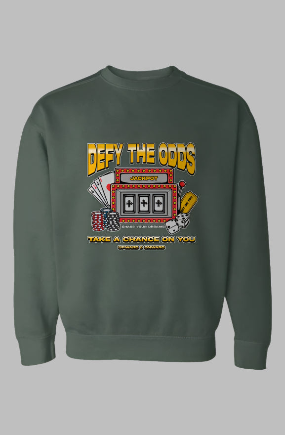 DEFY THE ODDS Upward & Onward Gym Sweatshirt
