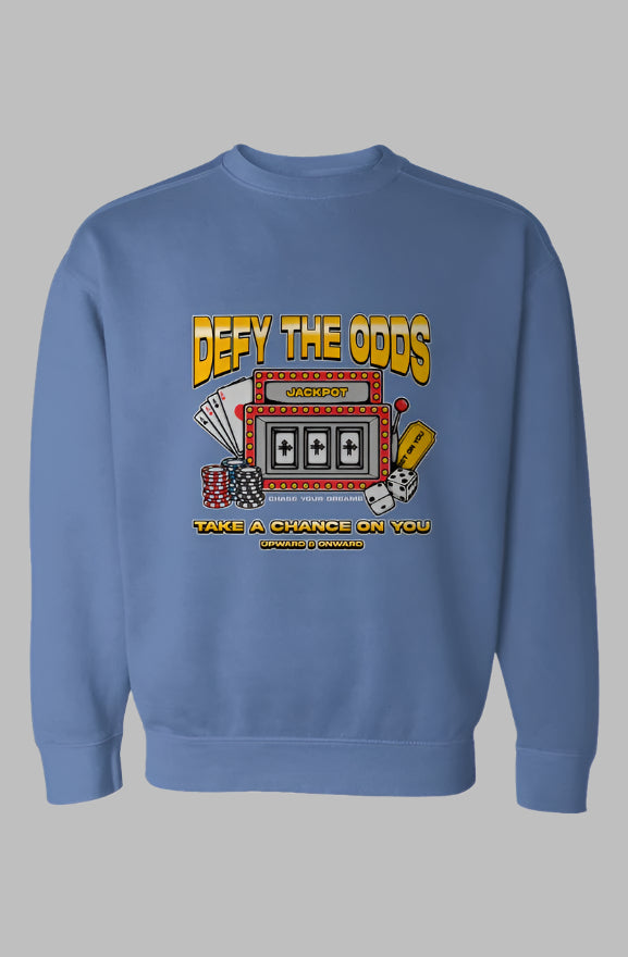 DEFY THE ODDS Upward & Onward Gym Sweatshirt