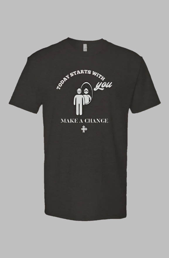 MAKE A CHANGE Upward & Onward Gym Shirt