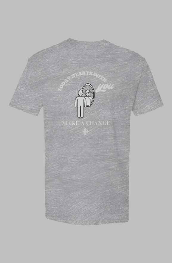 MAKE A CHANGE Upward & Onward Gym Shirt