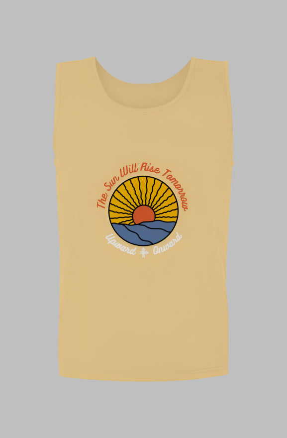 THE SUN WILL RISE TOMORROW Upward & Onward Tank
