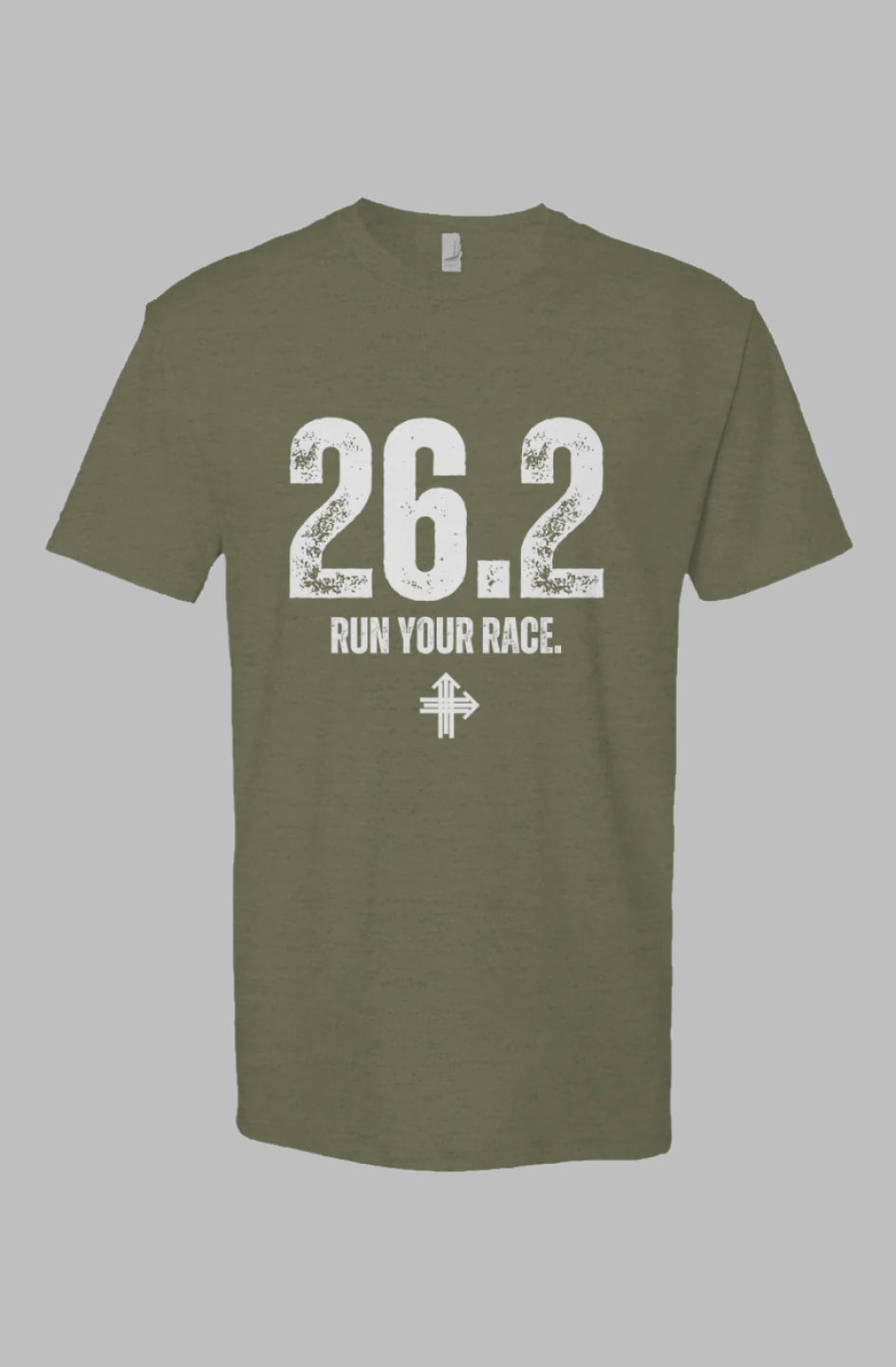 RUN YOUR RACE - Marathon Edition - Upward & Onward Motivational Shirt