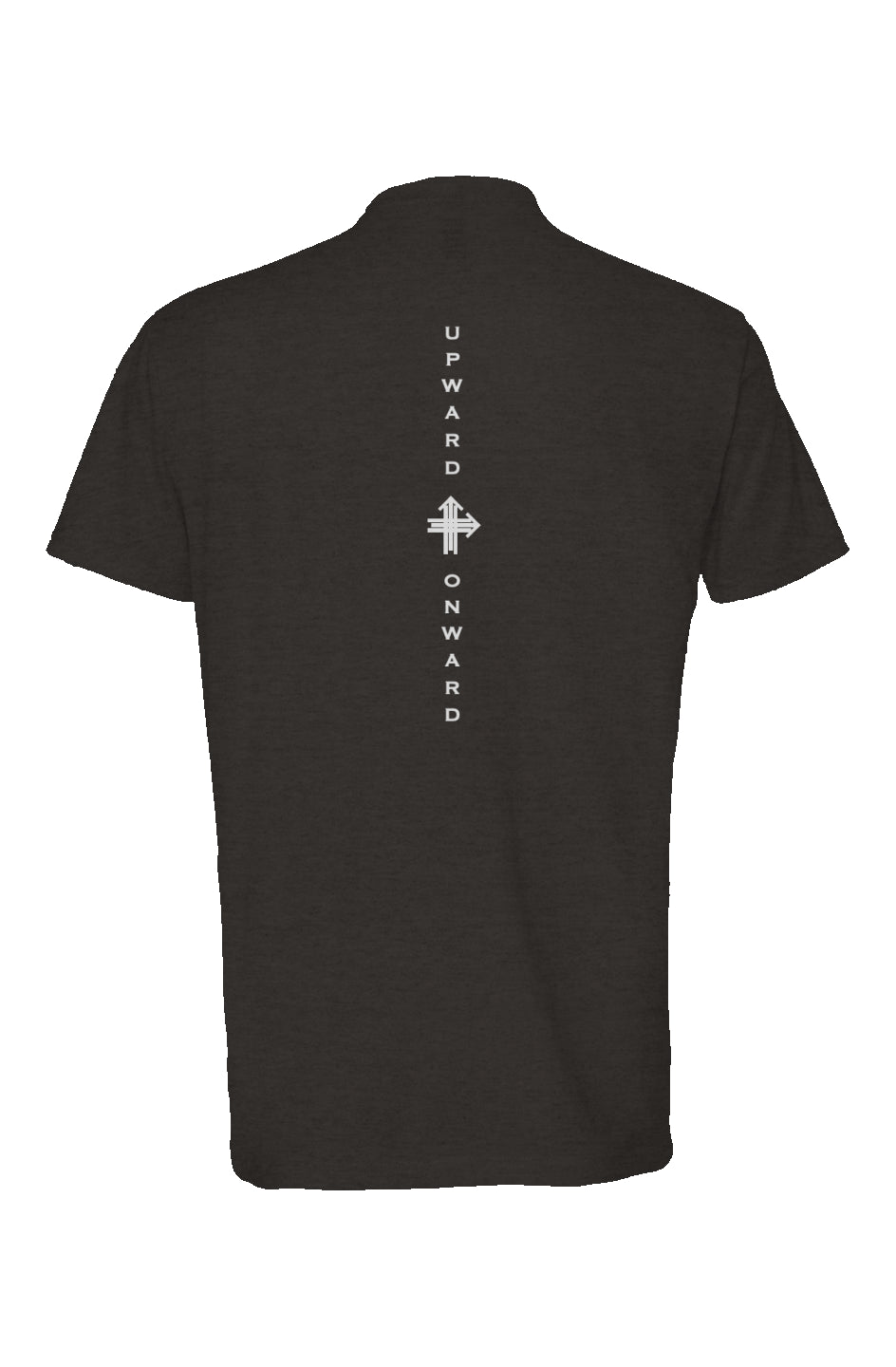 WEIGHT OF THE WORLD Upward & Onward Motivational Gym Shirt