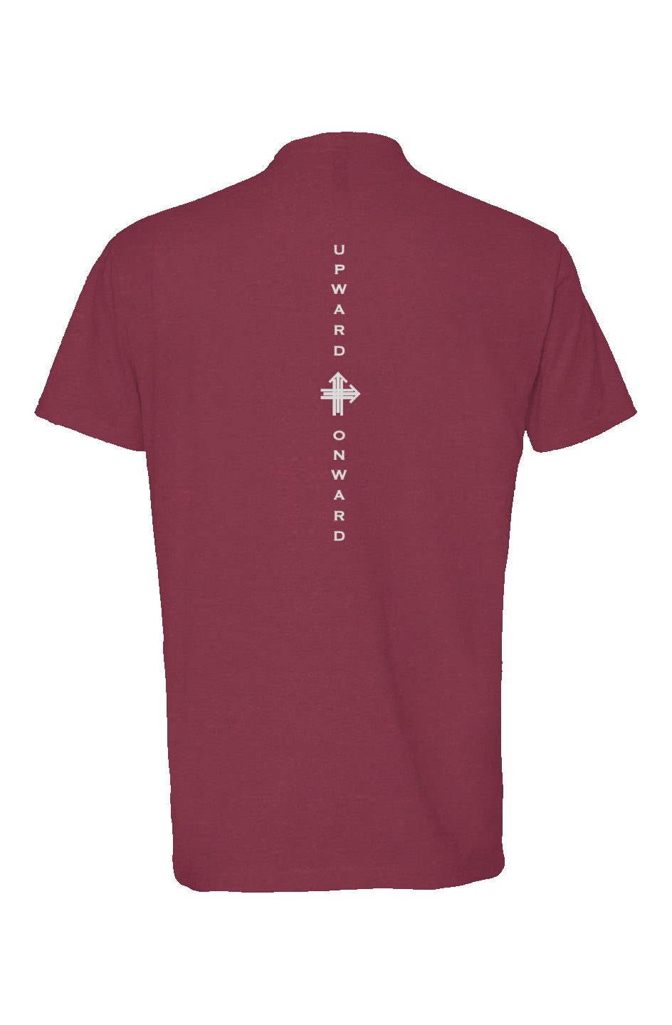 WEIGHT OF THE WORLD Upward & Onward Motivational Gym Shirt