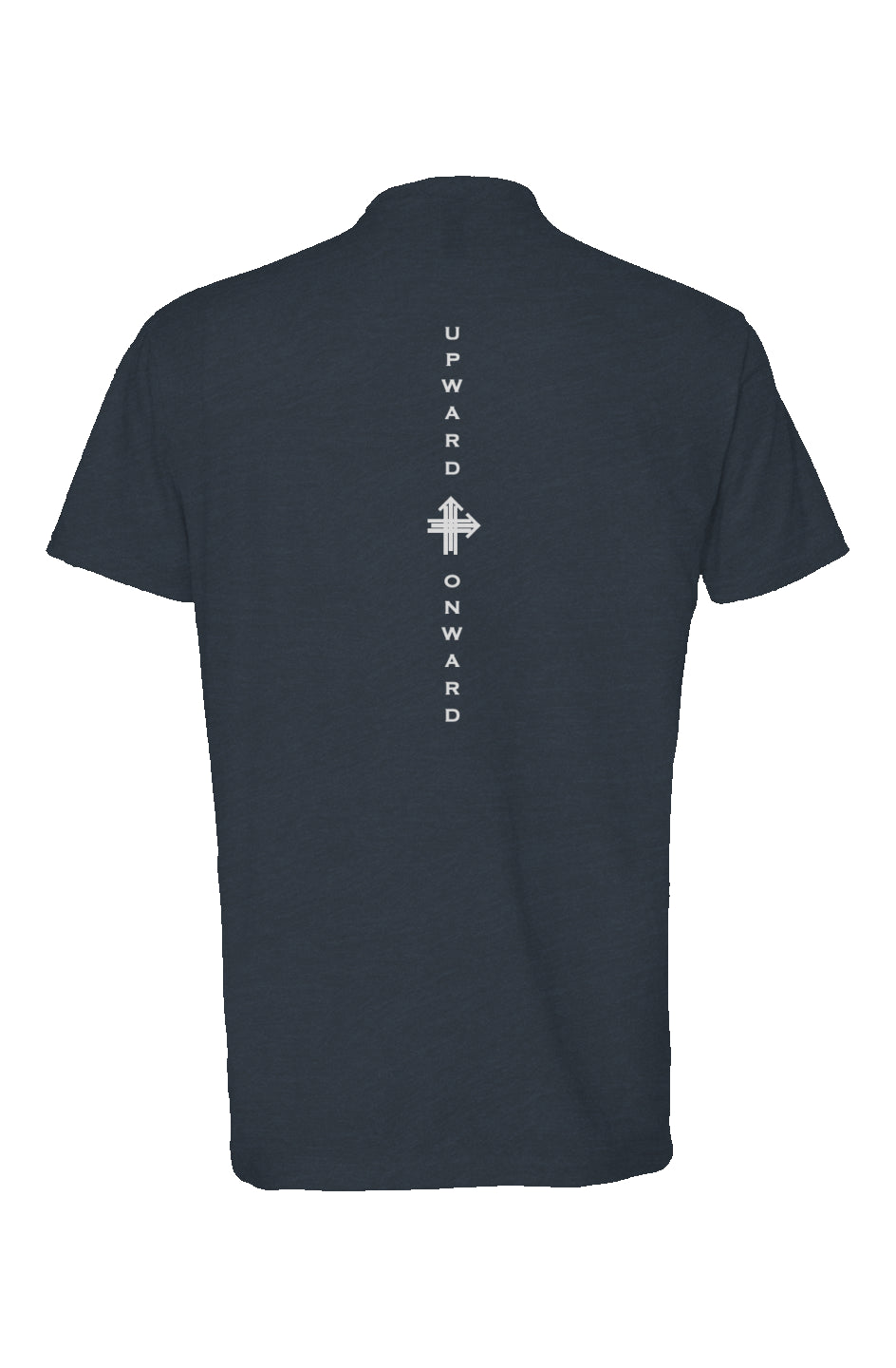 WEIGHT OF THE WORLD Upward & Onward Motivational Gym Shirt