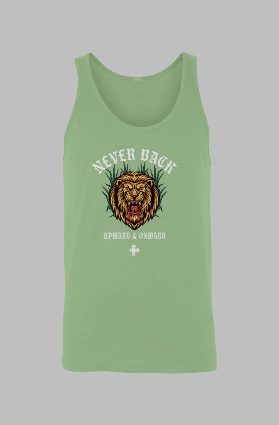 NEVER BACK Upward & Onward Tank