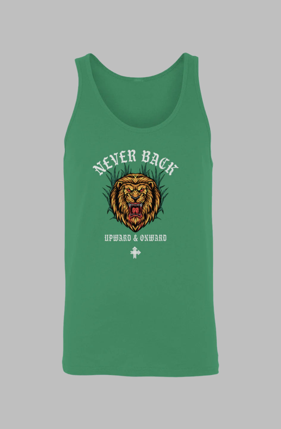 NEVER BACK Upward & Onward Tank