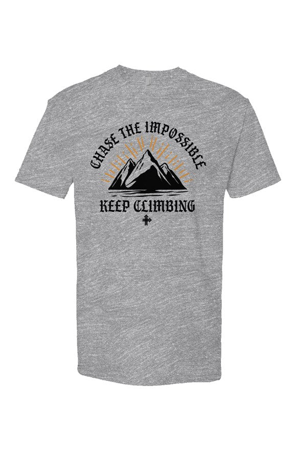 CHASE THE IMPOSSIBLE Upward & Onward Gym Shirt