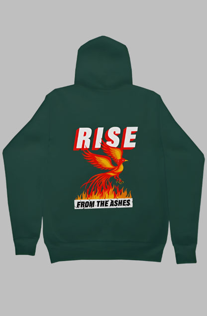 RISE FROM THE ASHES Upward & Onward Gym Hoodie 
