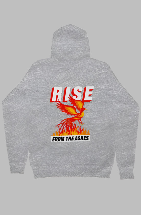 RISE FROM THE ASHES Upward & Onward Gym Hoodie 