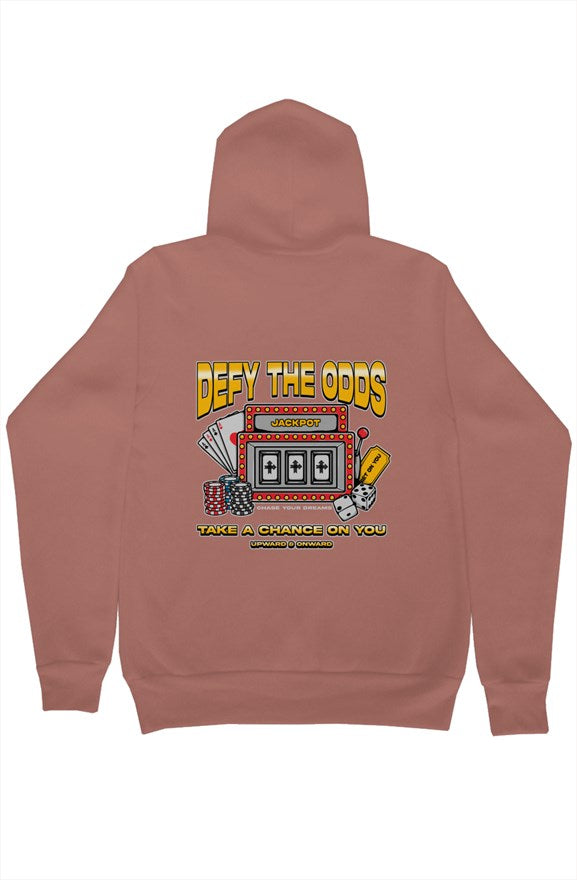 DEFY THE ODDS Upward & Onward Gym Hoodie