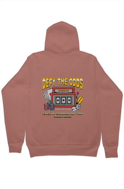 DEFY THE ODDS Upward & Onward Gym Hoodie