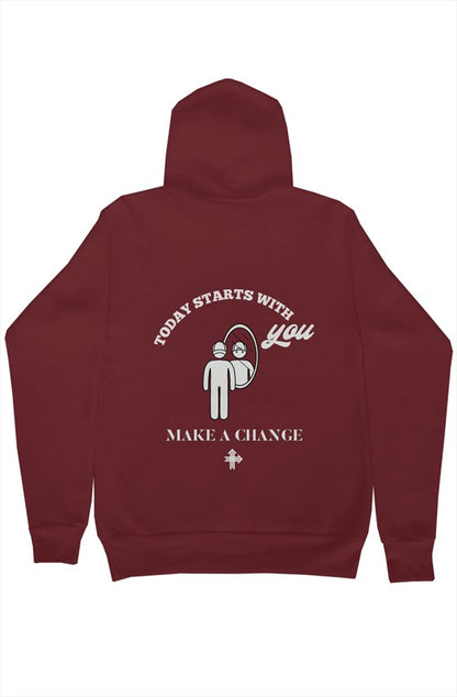 MAKE A CHANGE Upward & Onward Hoodie 