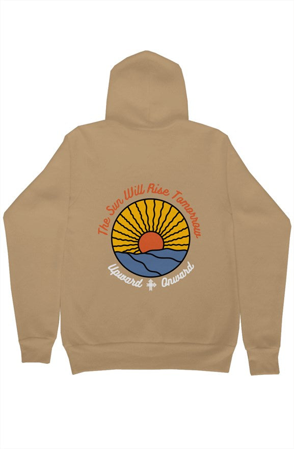 THE SUN WILL RISE TOMORROW Upward & Onward Hoodie 