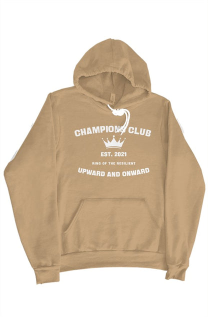 CHAMPIONS CLUB Upward & Onward Gym Hoodie