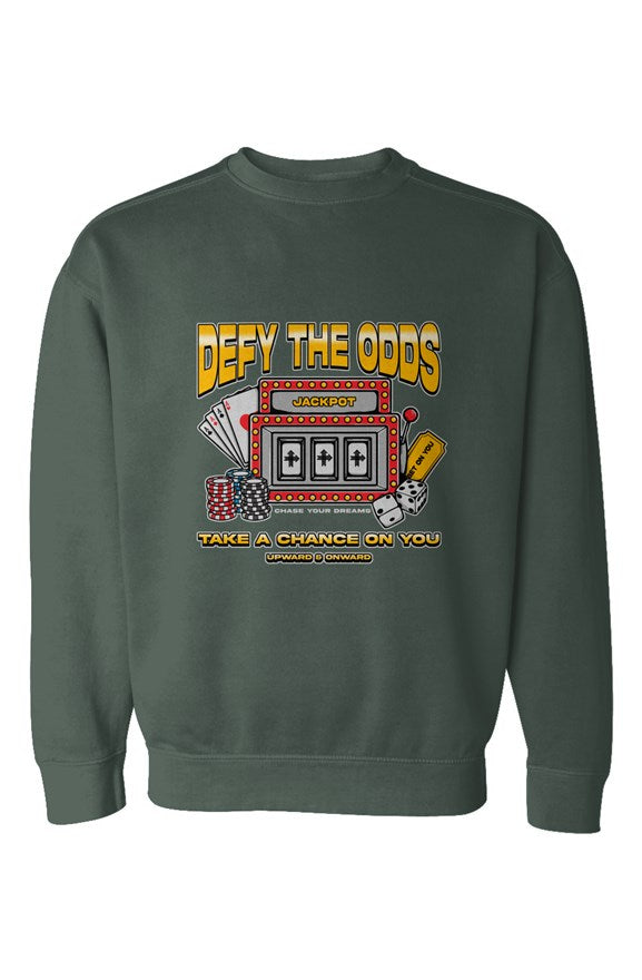 DEFY THE ODDS Upward & Onward Gym Sweatshirt