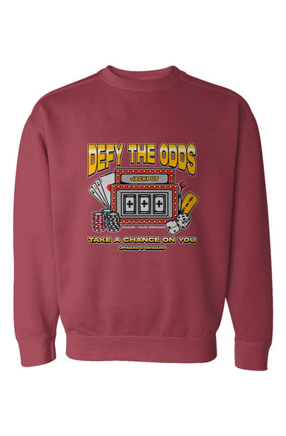 DEFY THE ODDS Upward & Onward Gym Sweatshirt