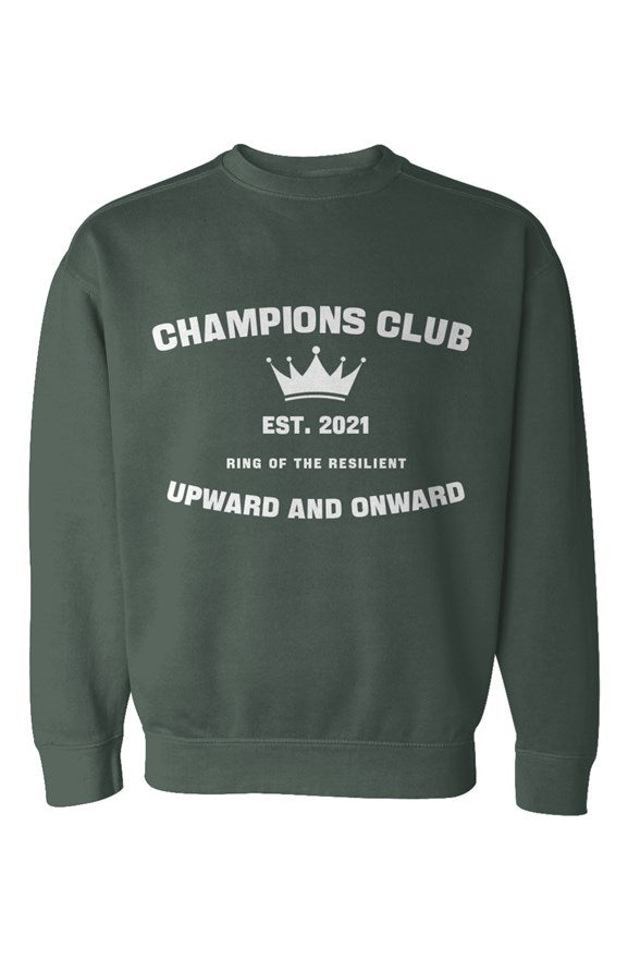 CHAMPIONS CLUB Upward & Onward Gym Sweatshirt