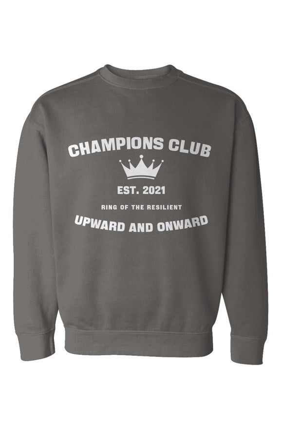 CHAMPIONS CLUB Upward & Onward Gym Sweatshirt