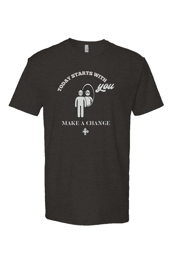 MAKE A CHANGE Upward & Onward Gym Shirt