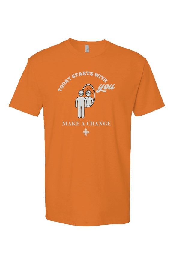 MAKE A CHANGE Upward & Onward Gym Shirt