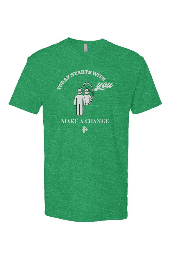 MAKE A CHANGE Upward & Onward Gym Shirt