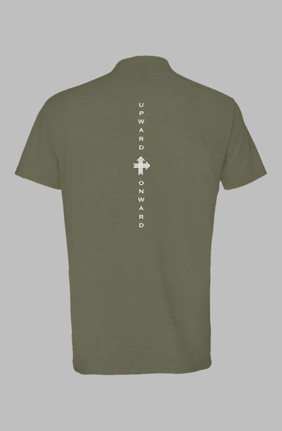 RISE ABOVE Upward & Onward Gym Shirt