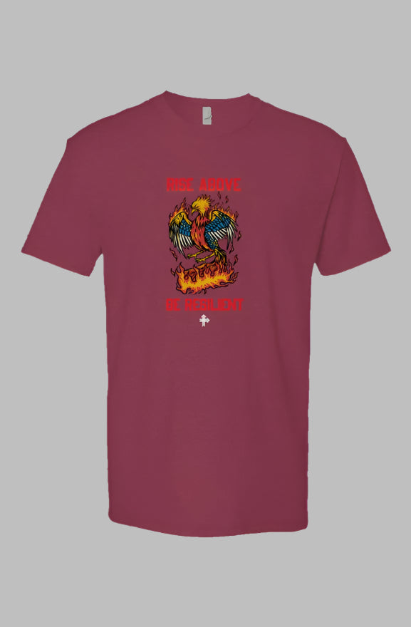 RISE ABOVE Upward & Onward Gym Shirt