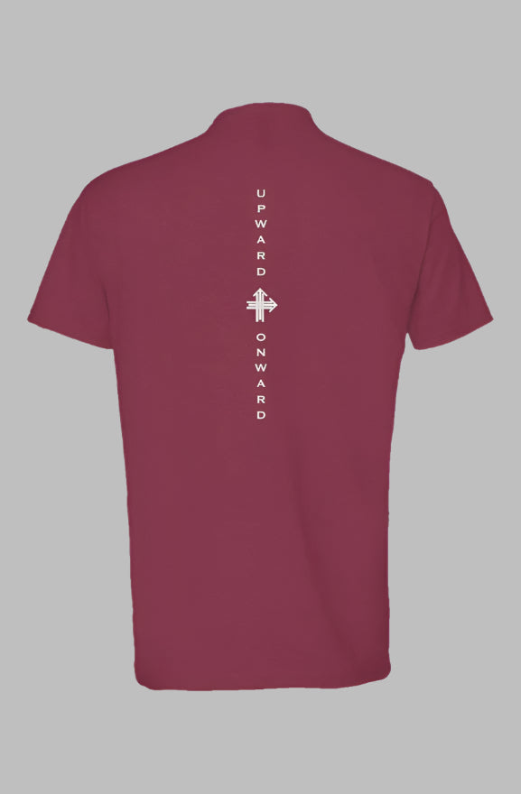 RISE ABOVE Upward & Onward Gym Shirt