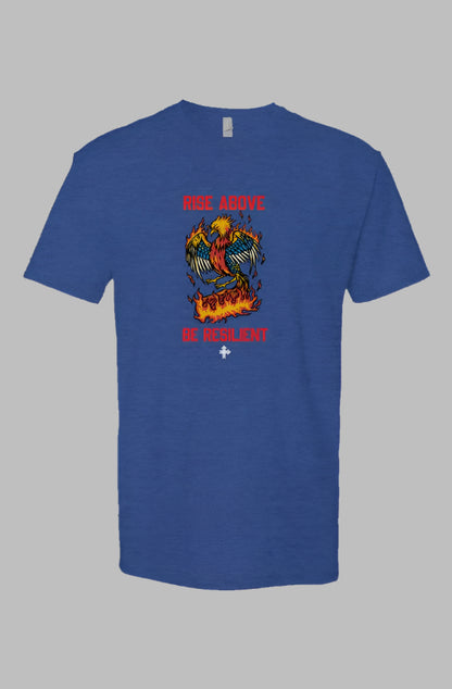 RISE ABOVE Upward & Onward Gym Shirt