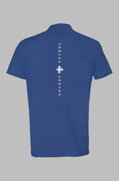 NEVER BACK Upward & Onward Gym Shirt