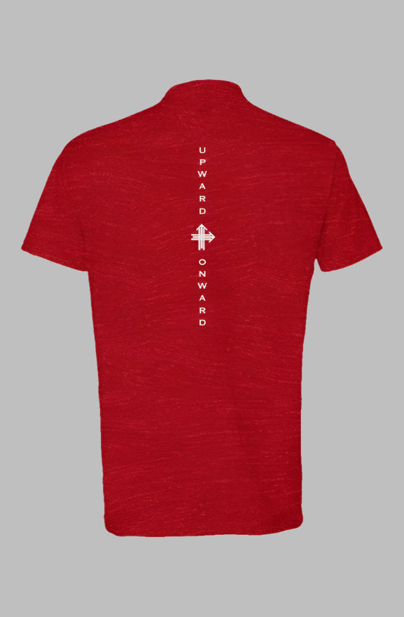 NEVER BACK Upward & Onward Gym Shirt