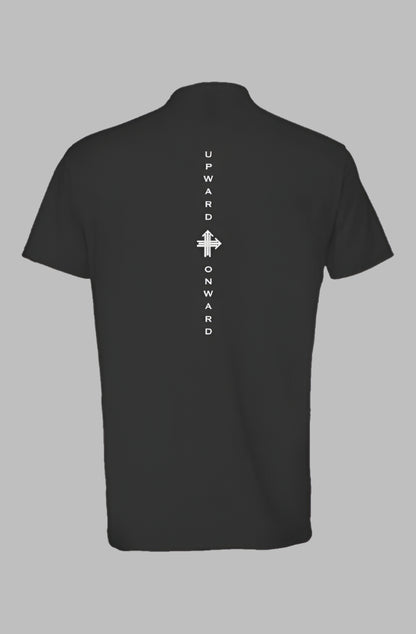NEVER BACK Upward & Onward Gym Shirt