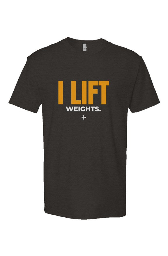 I LIFT WEIGHTS Upward & Onward Statement Shirt