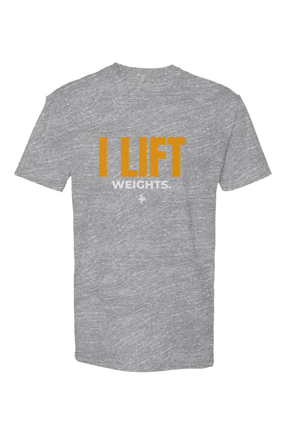 I LIFT WEIGHTS Upward & Onward Statement Shirt