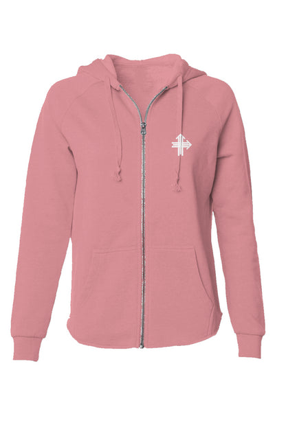 Upward & Onward Women's Zipper Hoodie 