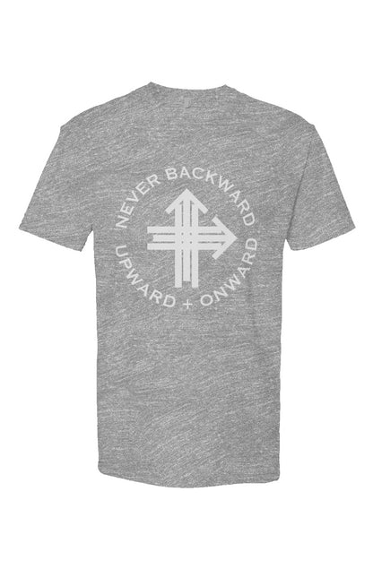 Never Backward, Upward & Onward Gym Shirt 