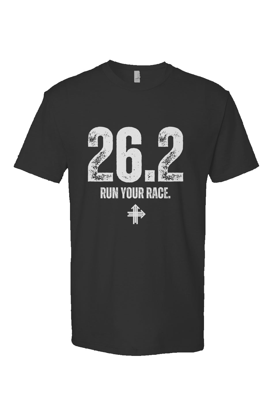 RUN YOUR RACE - Marathon Edition - Upward & Onward Motivational Shirt