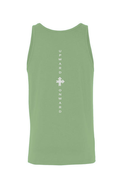 WEIGHT OF THE WORLD Upward & Onward Motivational Gym Tank