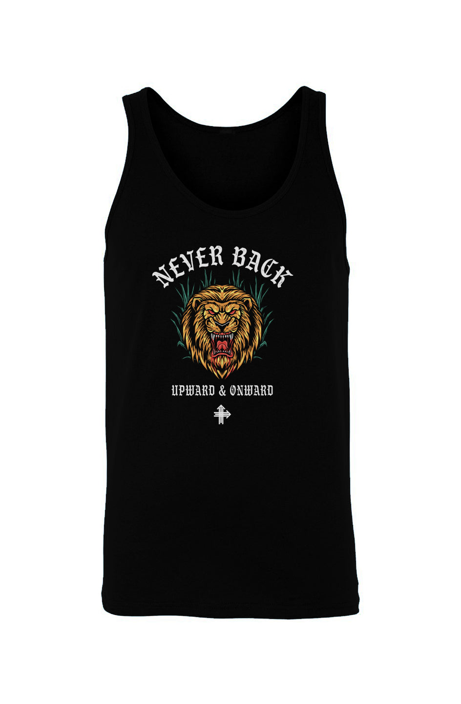 NEVER BACK Upward & Onward Tank