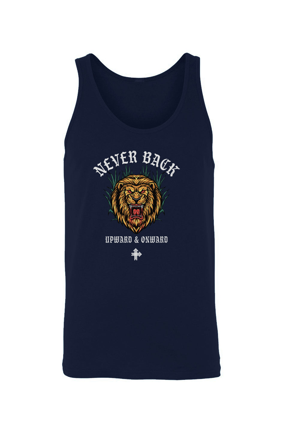 NEVER BACK Upward & Onward Tank