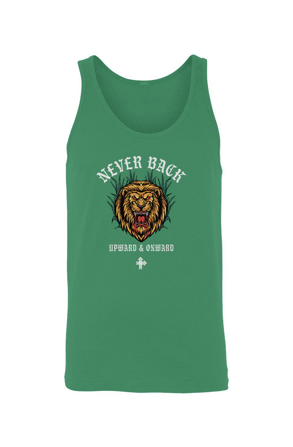 NEVER BACK Upward & Onward Tank